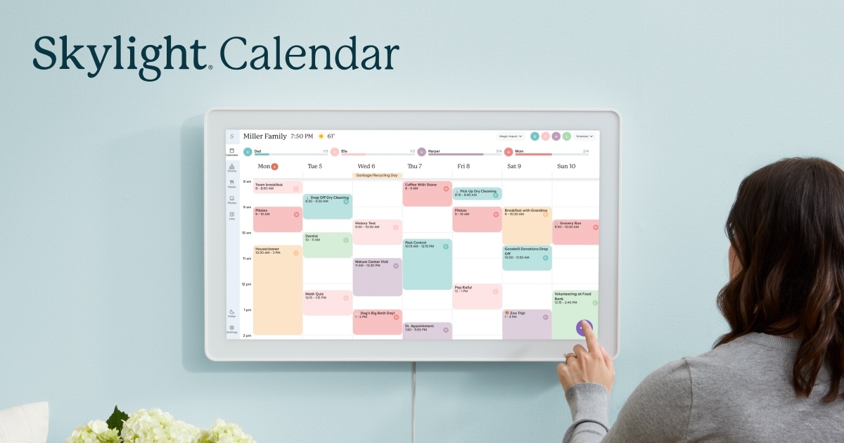 Skylight Calendar Max | 27 Inch Smart Family Calendar | Product Details